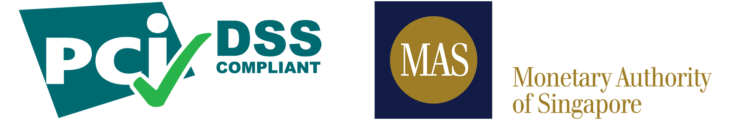 PCI-DSS and Monetary Authority of Singapore (MAS) Logo