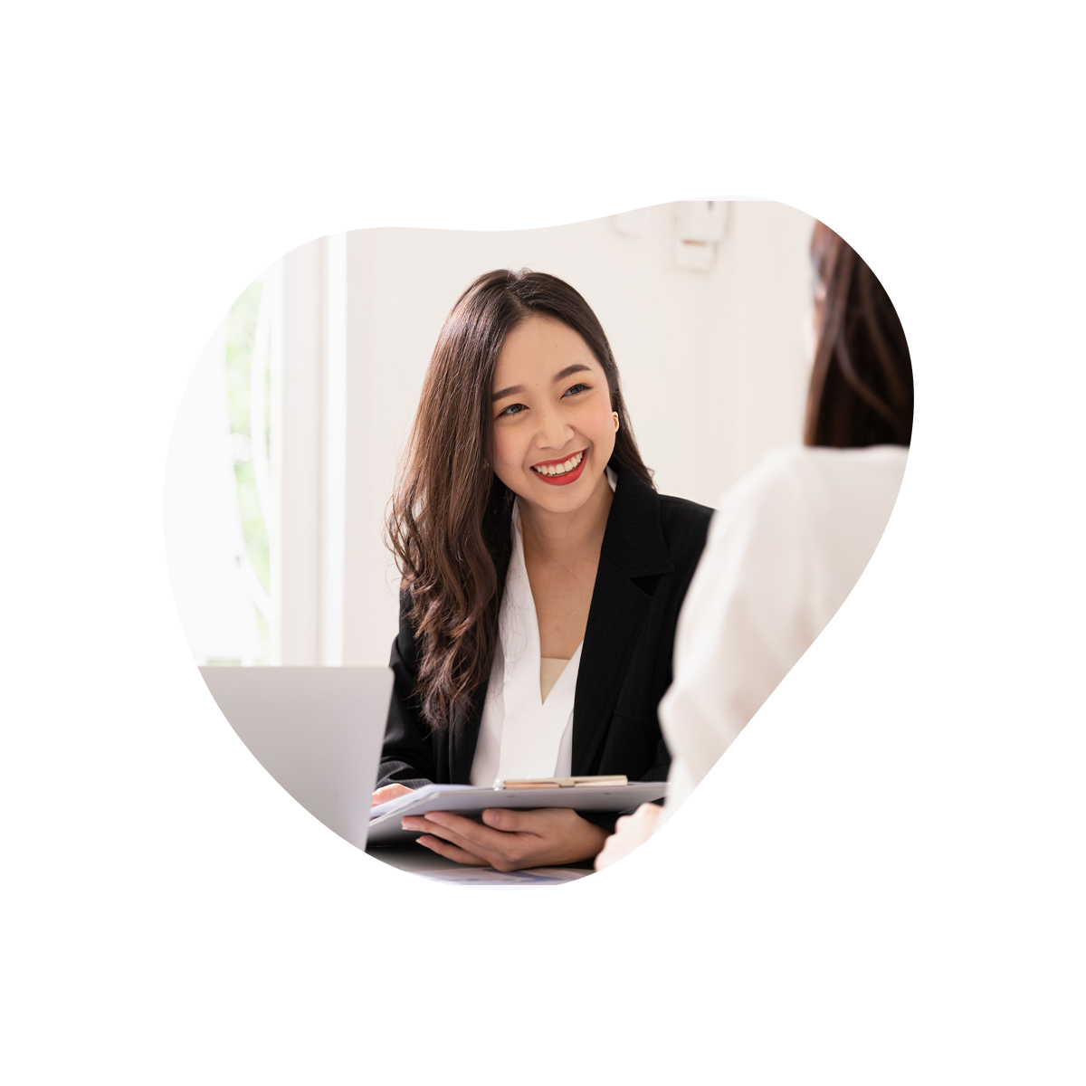 Accounting - Business women smiling